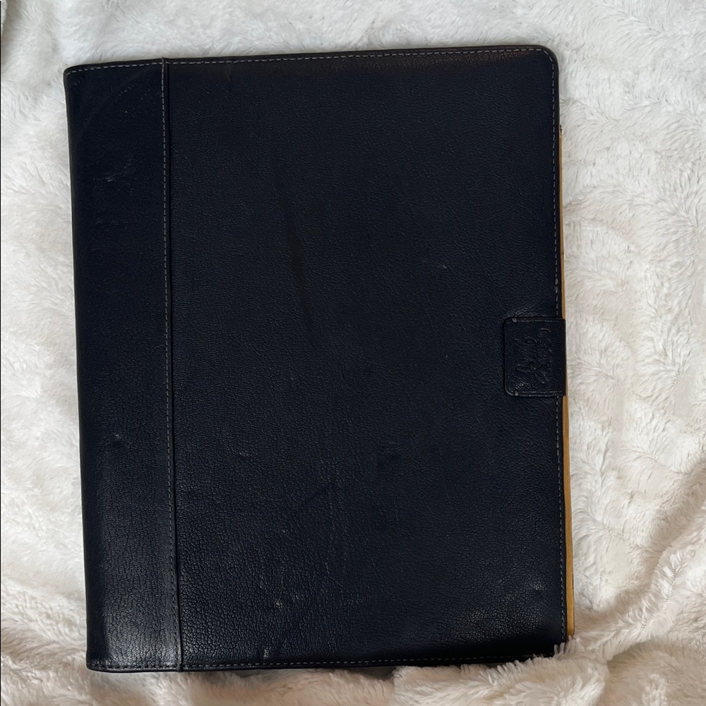 Johnston & Murphy Black Leather Portfolio